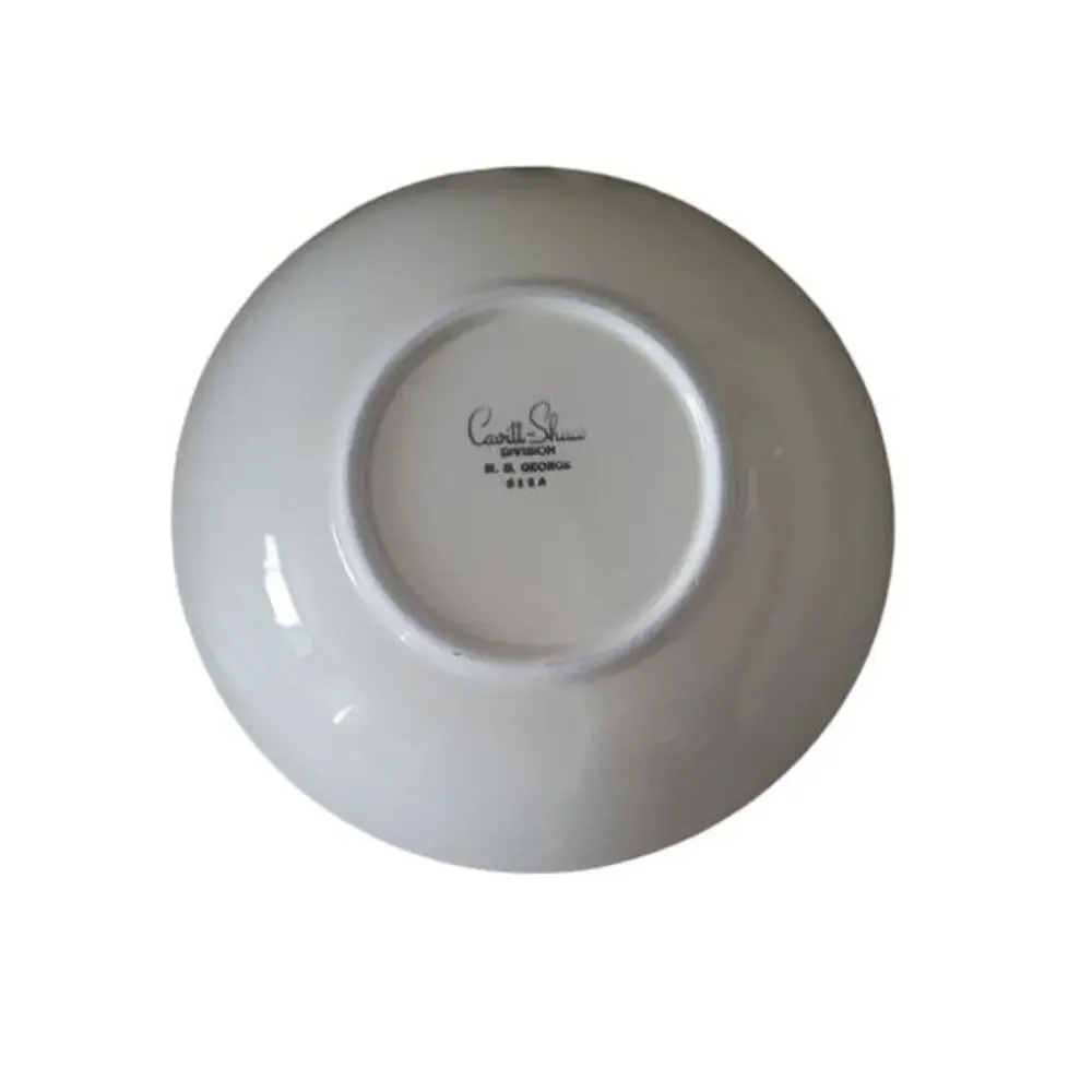 Vintage 30s Country Gentleman by Cavitt Shaw‎ WS George Large Serving Bowl